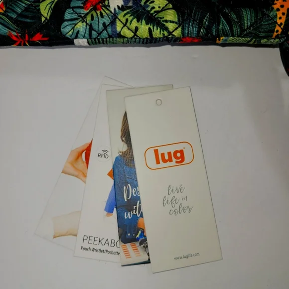 Lug Animal Peekaboo Wristlet Clutch. RFID blocker. - Picture 2 of 6